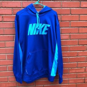 Nike Women’s Hoodie Sweatshirt Blue/Aqua XL